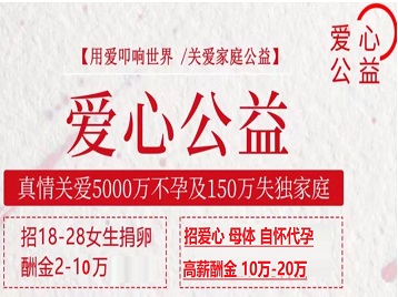 确山捐卵助孕生子 爱心志愿者招募